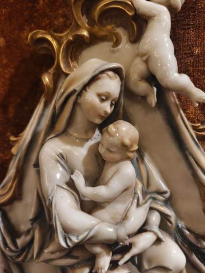 18世纪陶窑烧制雕塑挂件