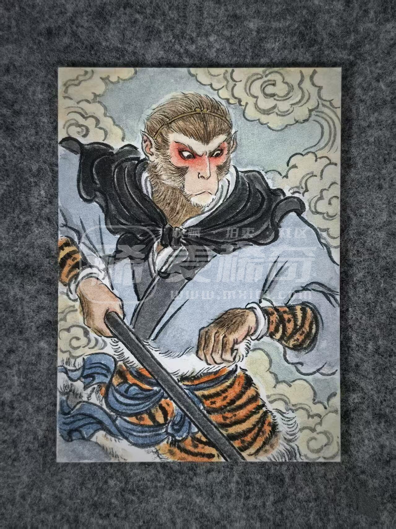 史墨手绘 孙行者