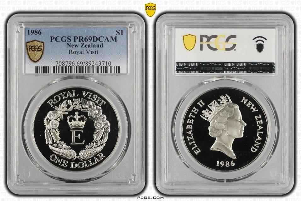 新西兰克朗币银币