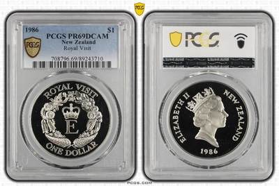 新西兰克朗币银币