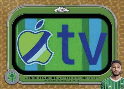 22025Topps Chrome MLS 球星卡