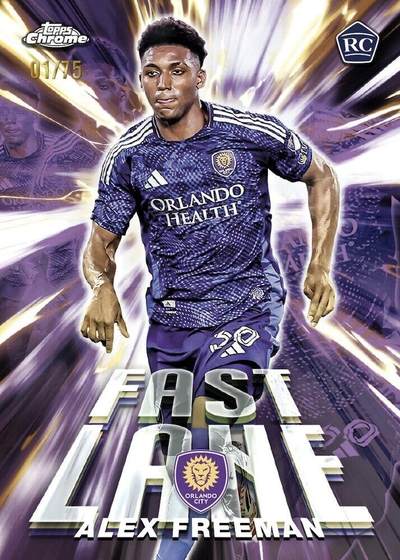 22025Topps Chrome MLS 球星卡