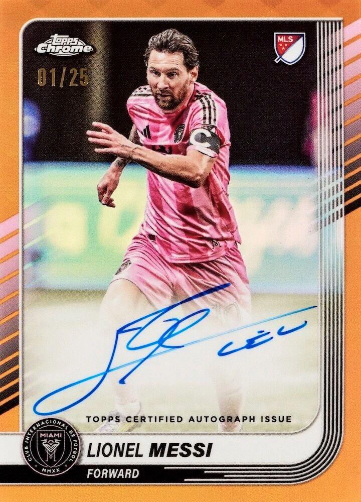 22025Topps Chrome MLS 球星卡