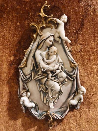 18世纪陶窑烧制雕塑挂件