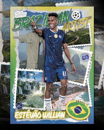 梅西金框手绘卡选图公布！25/26 TOPPS UCC欧战多款卡种选图亮相