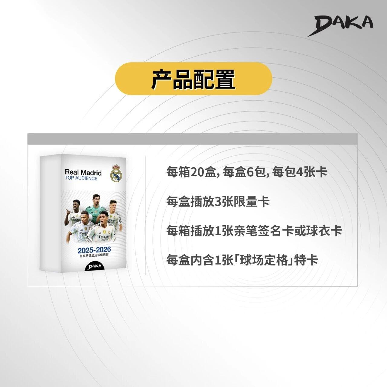 DAKA西甲双雄球星卡：红蓝信仰与白衣荣光的收藏盛宴