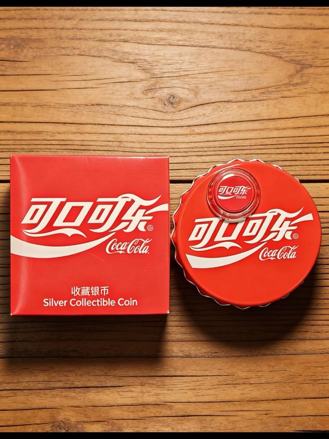 可口可乐异型银币