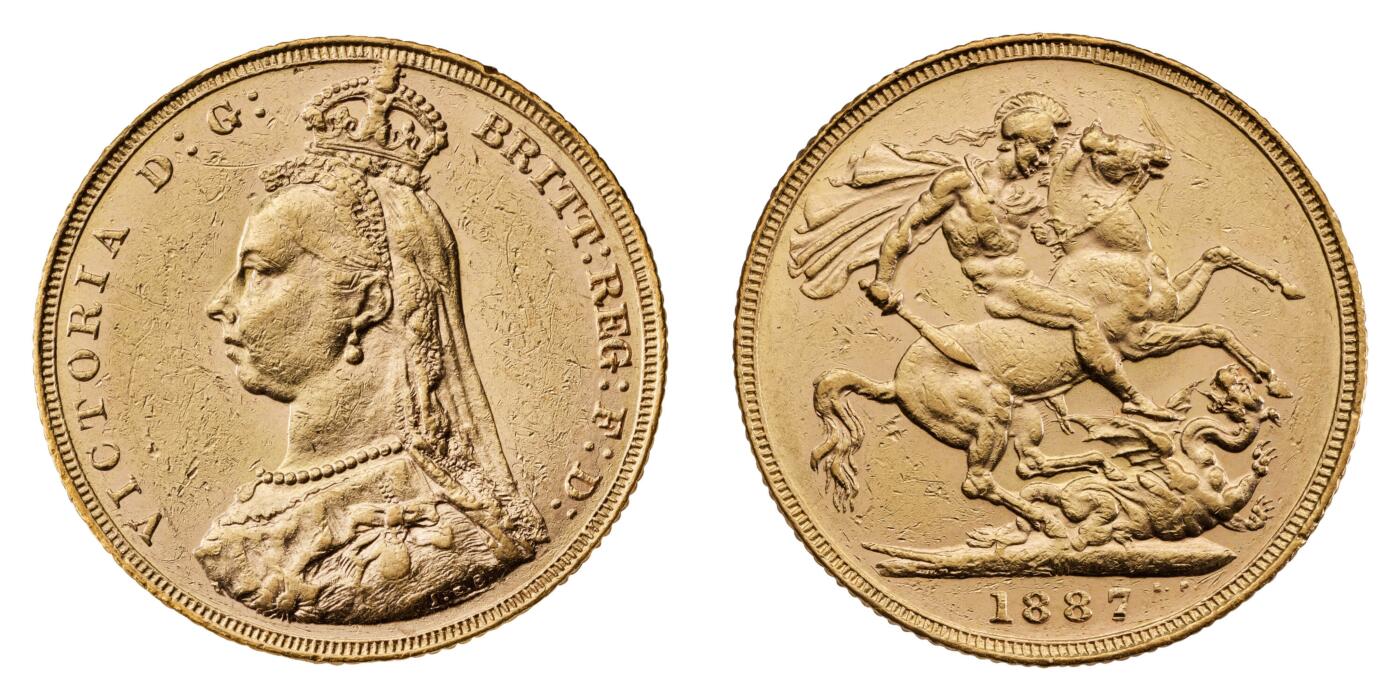 麦稀奇钱币故事｜1887 年维多利亚女王金禧纪念金马剑:英伦皇家铸币的传世之作