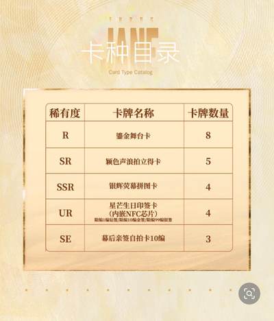 《追-张靓颖巡回演唱会》收藏卡热血登场