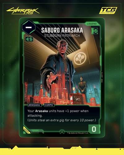 重磅官宣《赛博朋克2077》专场发布会！TCG卡牌详解