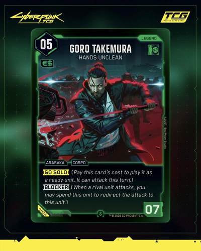 重磅官宣《赛博朋克2077》专场发布会！TCG卡牌详解