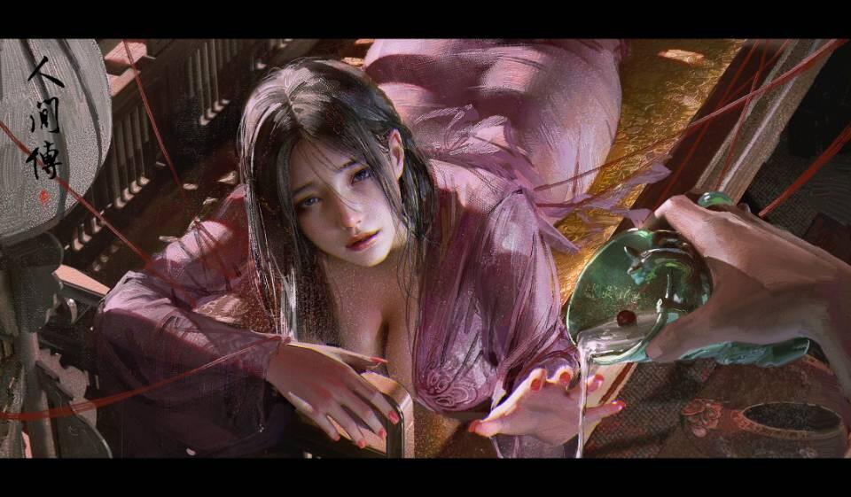 分享一下刷子老师的画