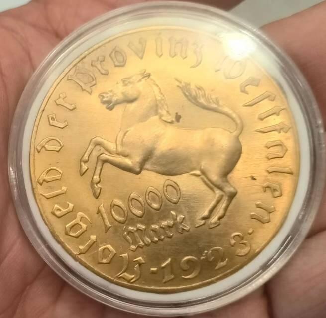 德紧·威斯特法伦州1923年10000马克