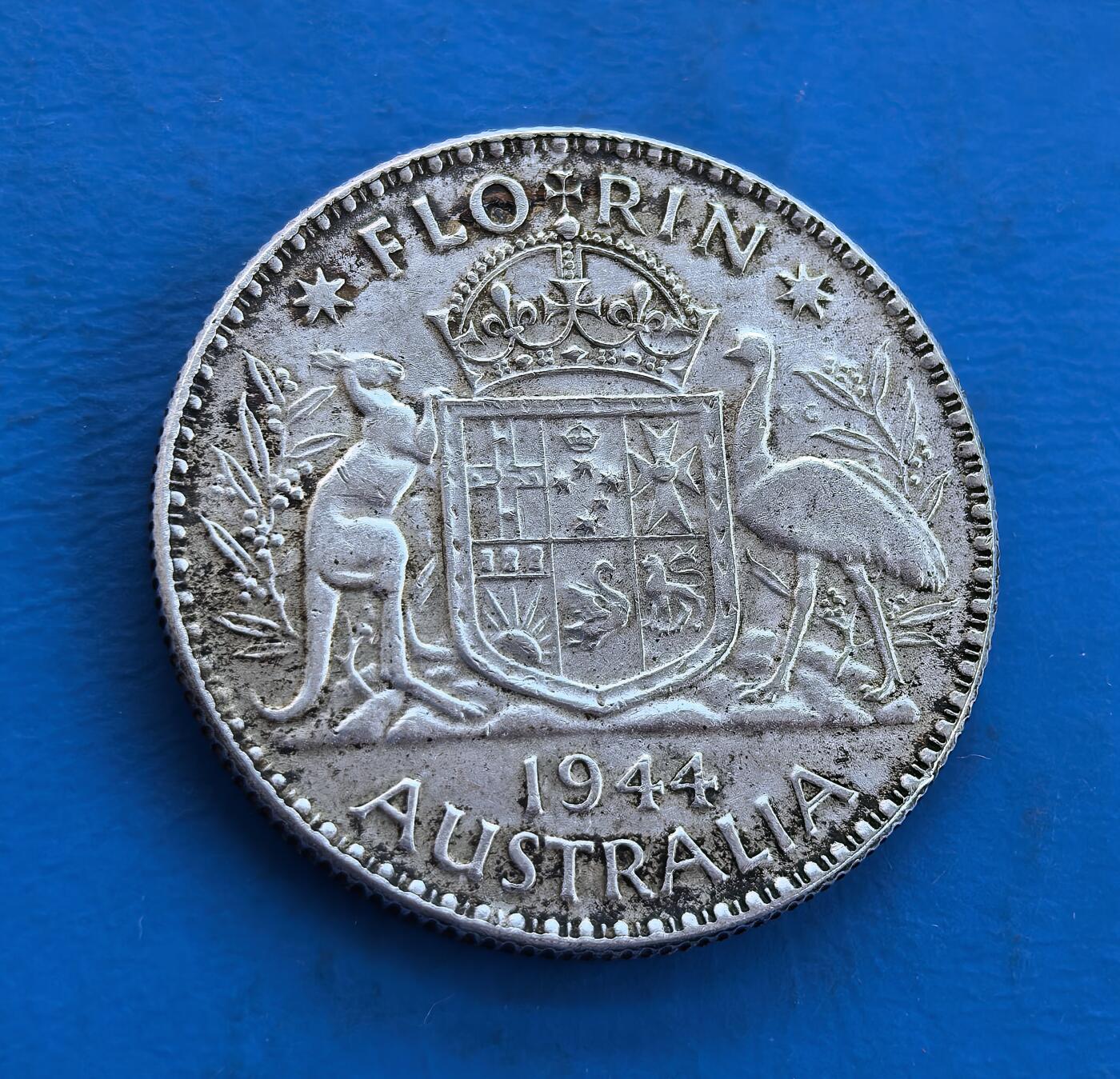  1944 年澳大利亚佛罗林银币