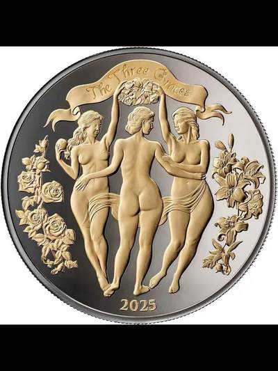 美惠三女神-2025年喀麦隆银币