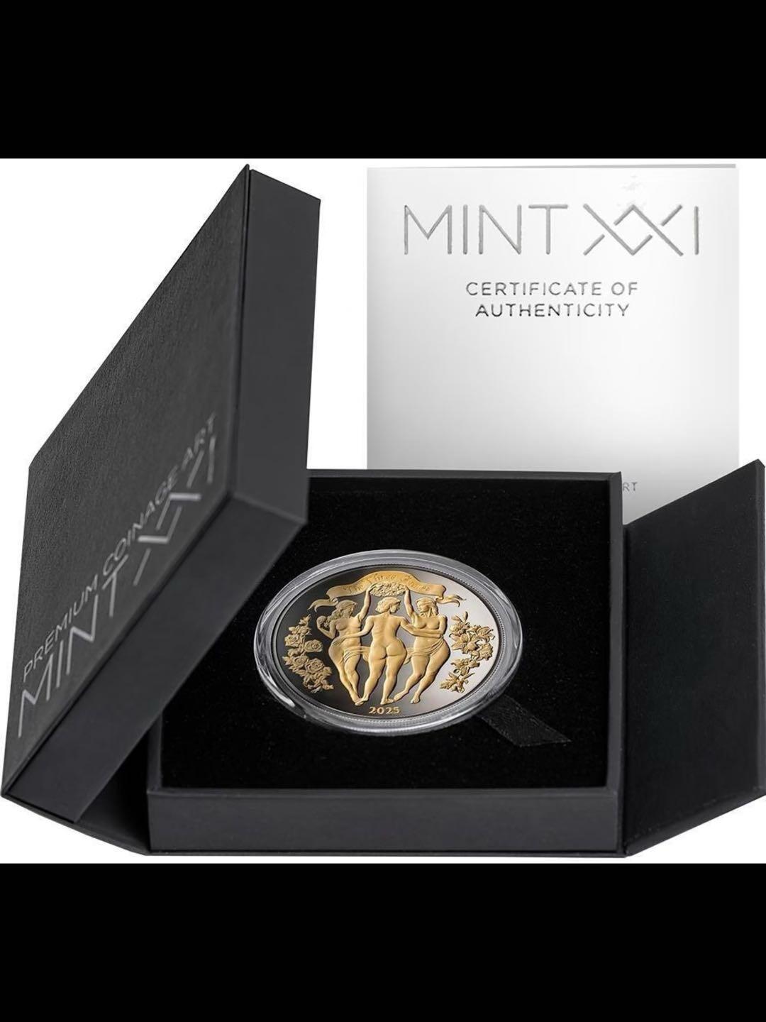 美惠三女神-2025年喀麦隆银币