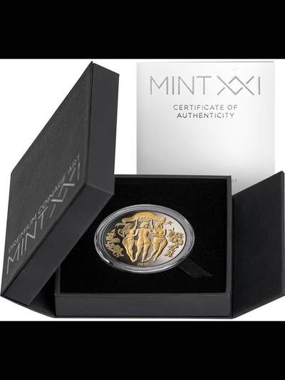 美惠三女神-2025年喀麦隆银币