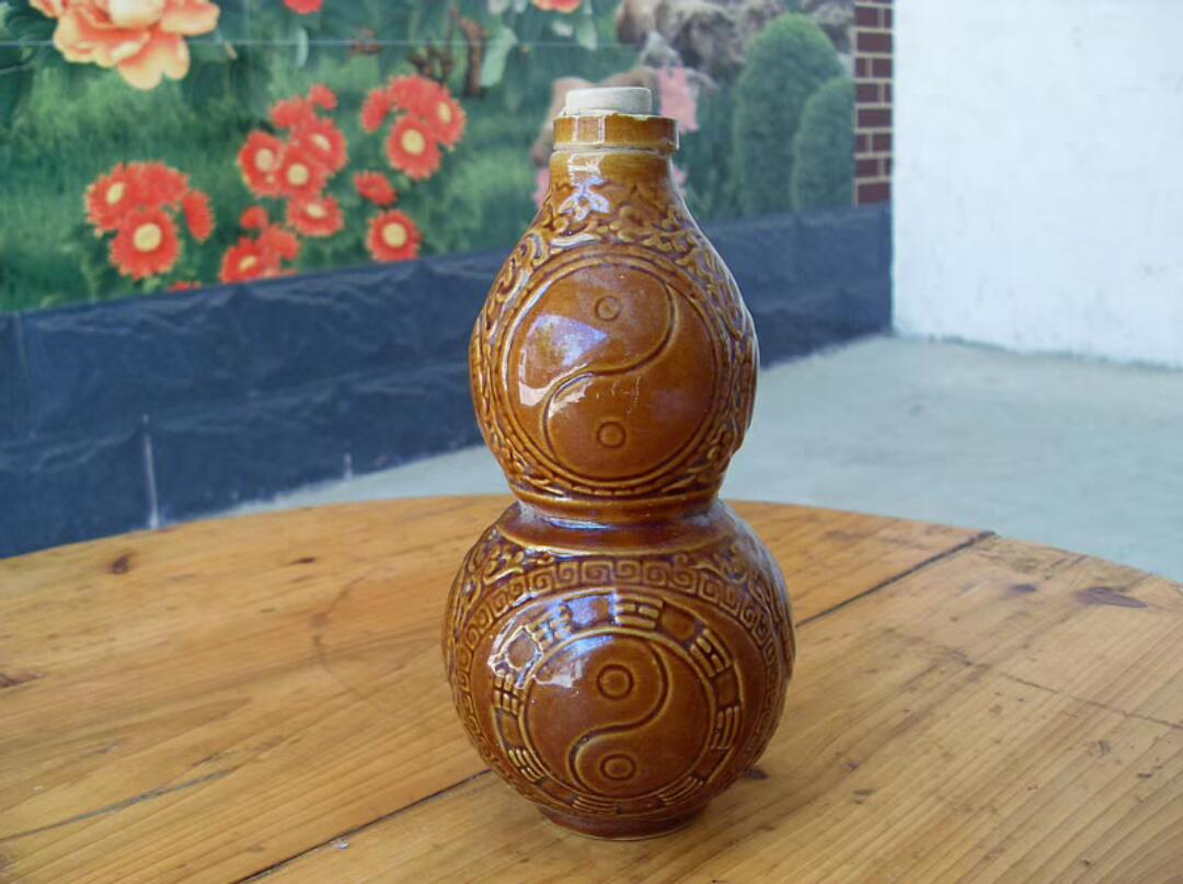 陶器收藏 葫芦酒瓶！！酒瓶收藏！