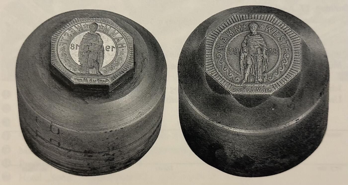 1917–1919 年哈姆市紧急货币样币的铸造、保存与现存数量研究 