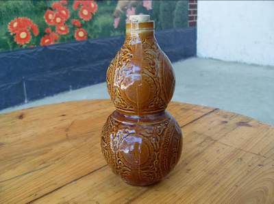 陶器收藏 葫芦酒瓶！！酒瓶收藏！