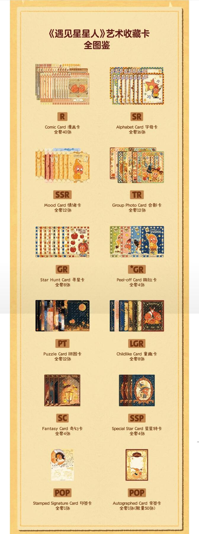 泡泡玛特重磅呈现星星人主题收藏卡牌