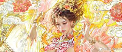 分享一下刷子老师的画