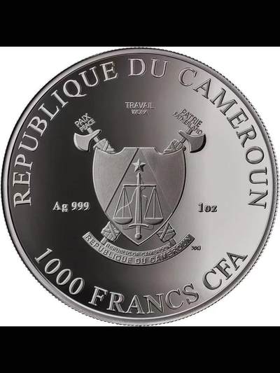 美惠三女神-2025年喀麦隆银币