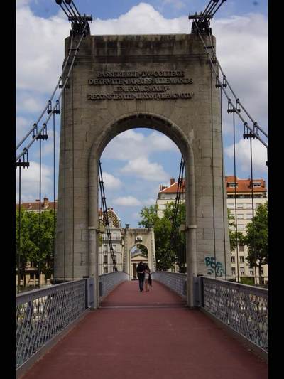 1845年里昂桥梁公司银章