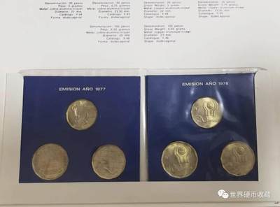 阿根廷1977世界杯套币