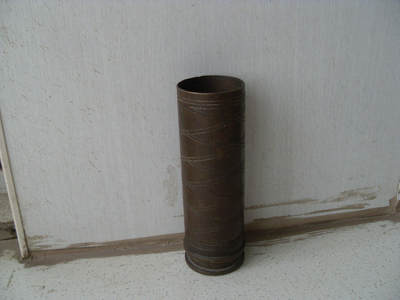 老炮皮弹壳笔筒！！