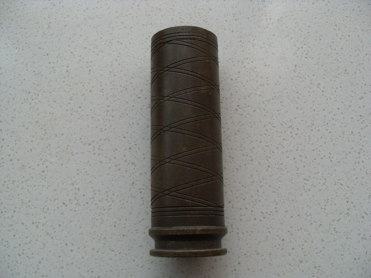 老炮皮弹壳笔筒！！