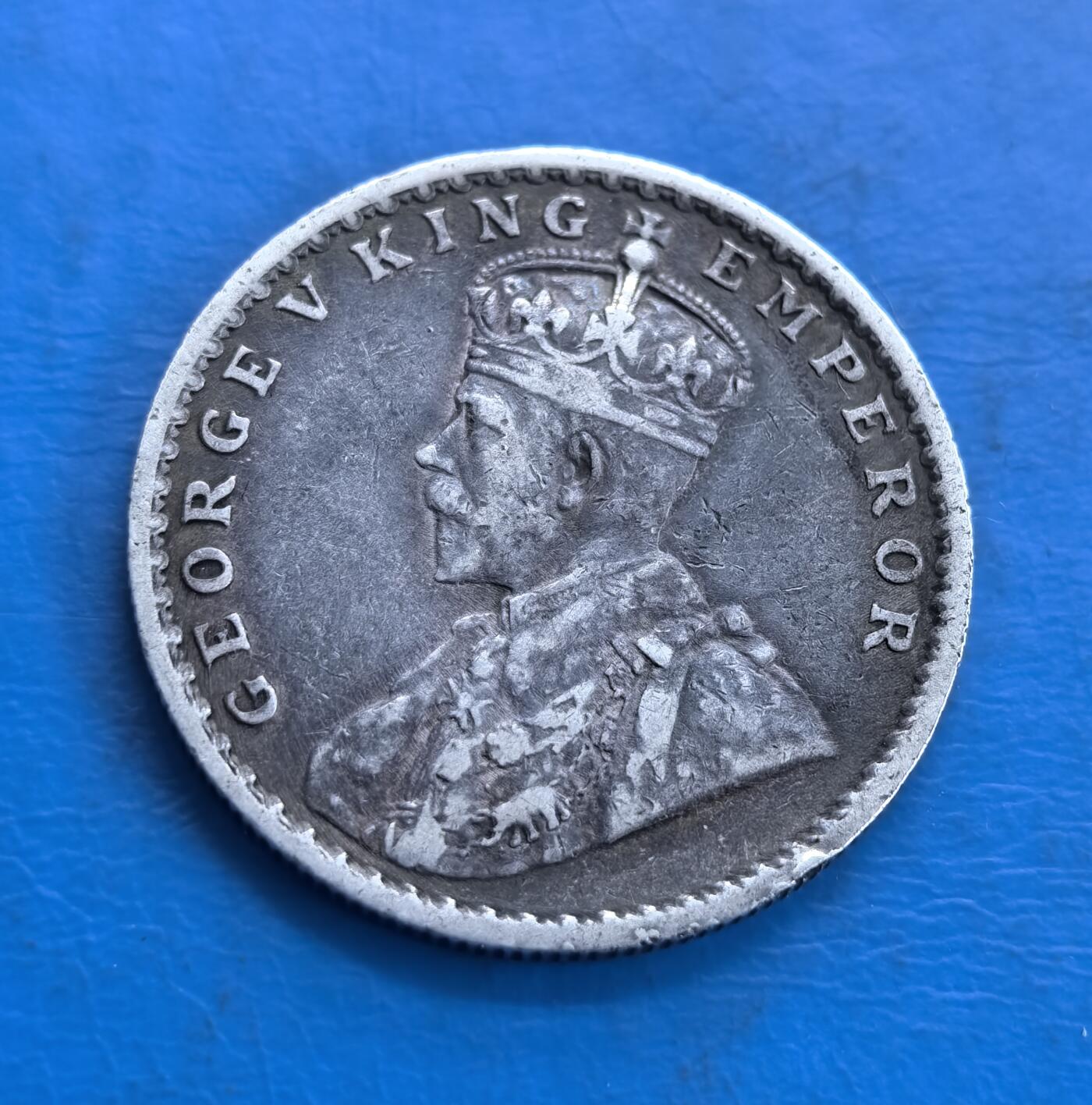 英属印度 1914 年一卢比银币