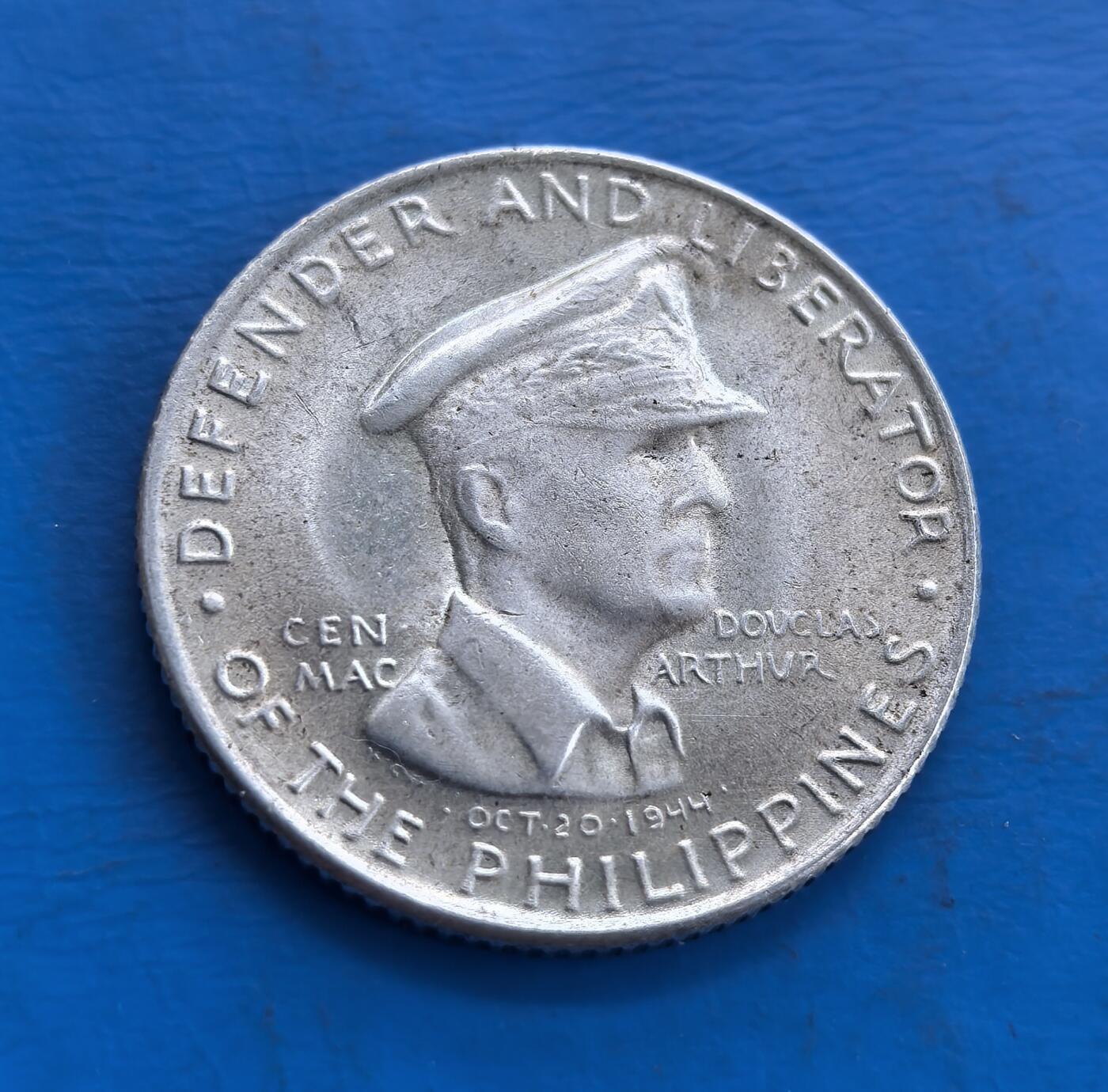 菲律宾1947年50分银币