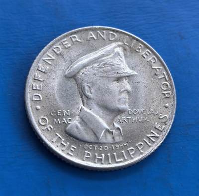 菲律宾1947年50分银币