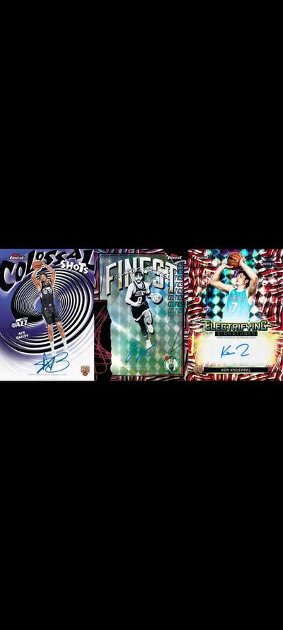 2026年Topps篮球第二大折射系列Finest重磅登场，经典回归焕新来袭！