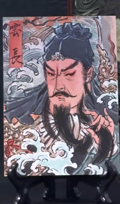 彫仙1/1手绘关羽