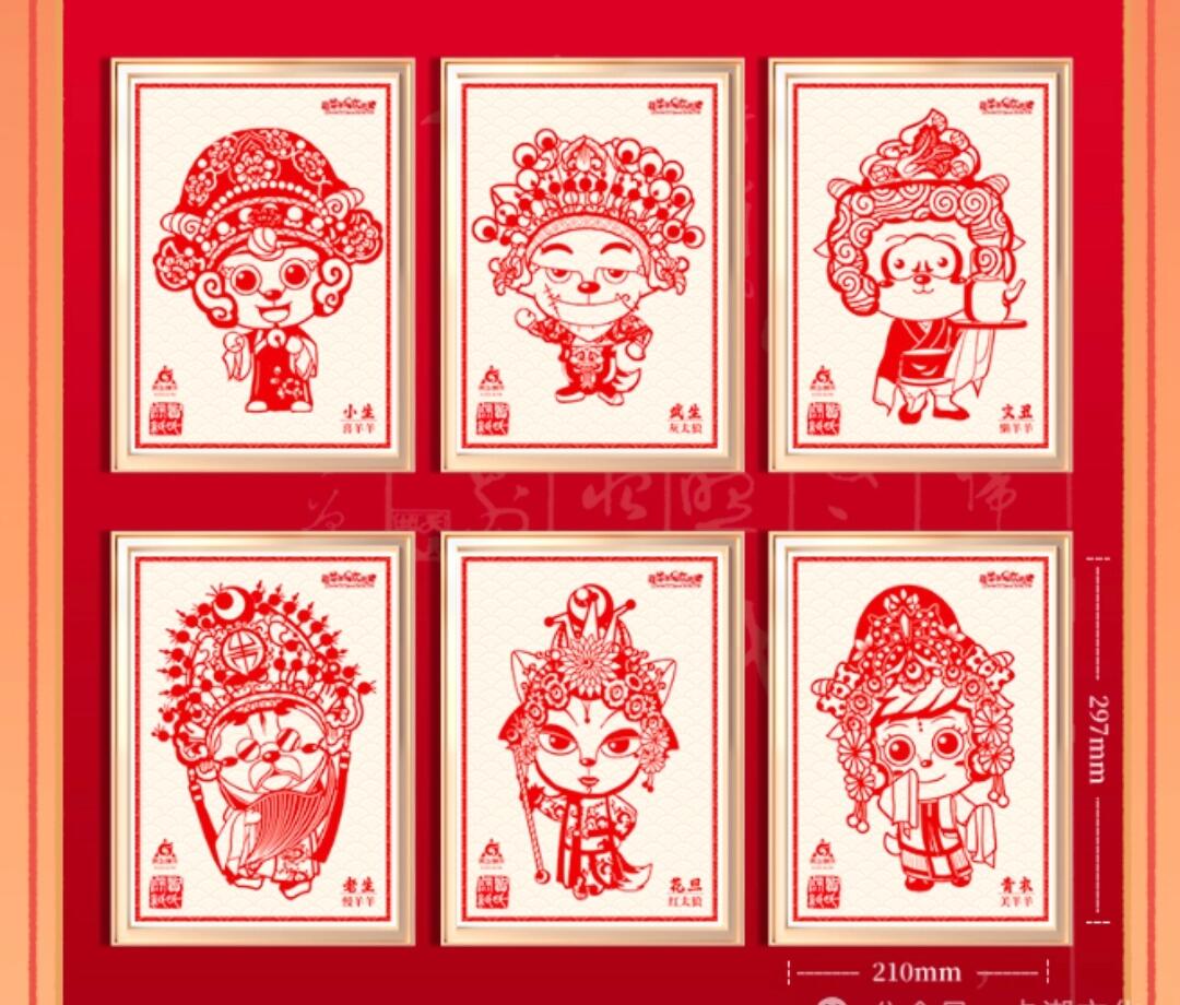 元卡动漫《喜羊羊与灰太狼》国潮文化收藏卡，解锁经典动画与东方美学的碰撞盛宴！