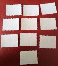 新中国邮票之山茶花