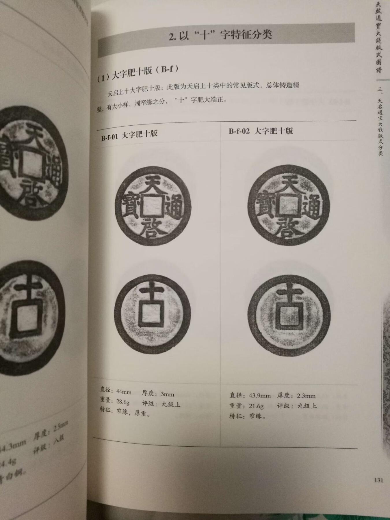 《天启通宝大钱版式图谱》签名本