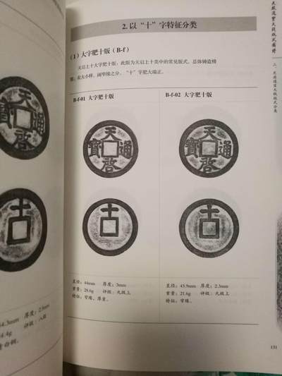 《天启通宝大钱版式图谱》签名本