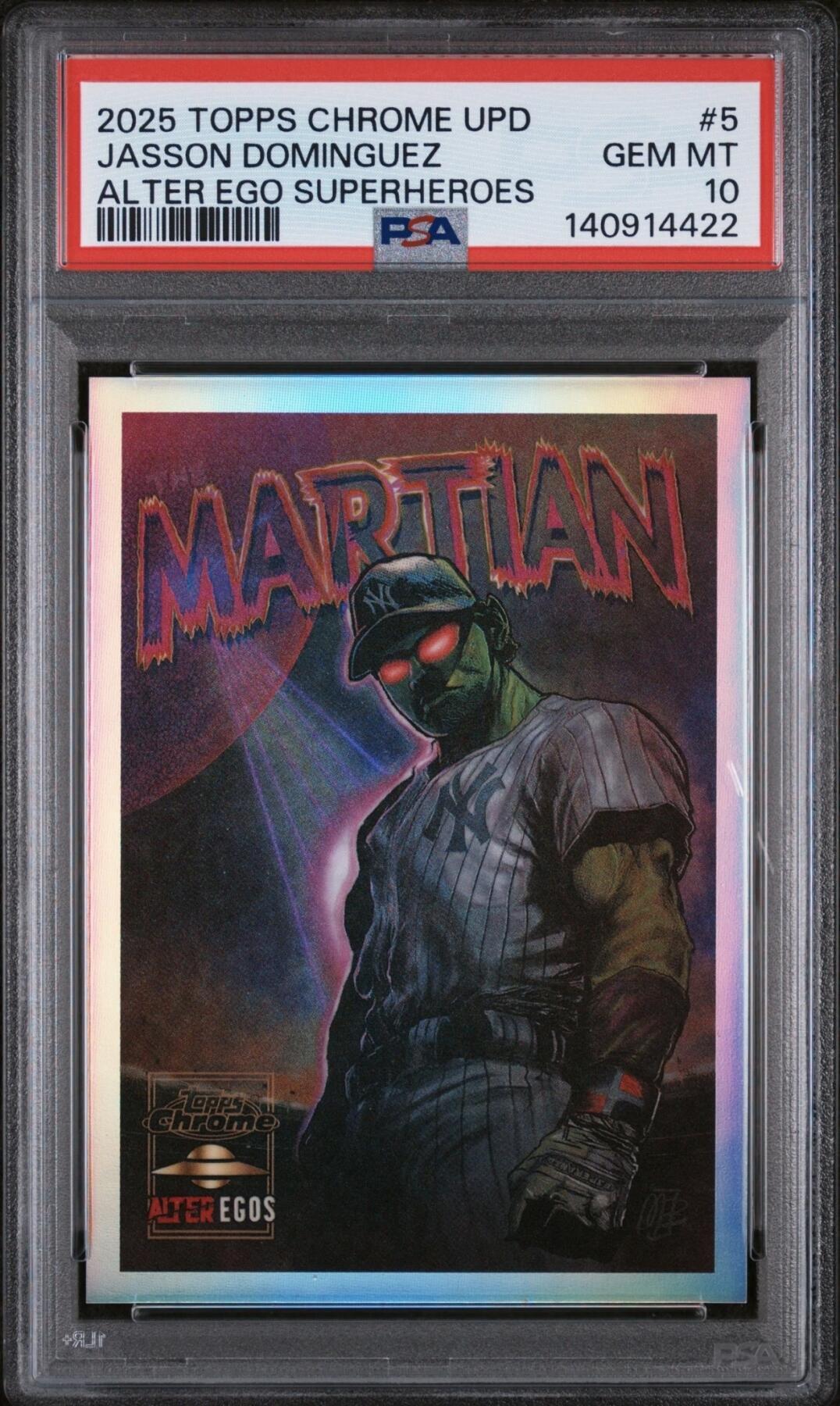 2025 Topps Chrome Update Alter Ego 超级英雄大谷翔平一编超级折射