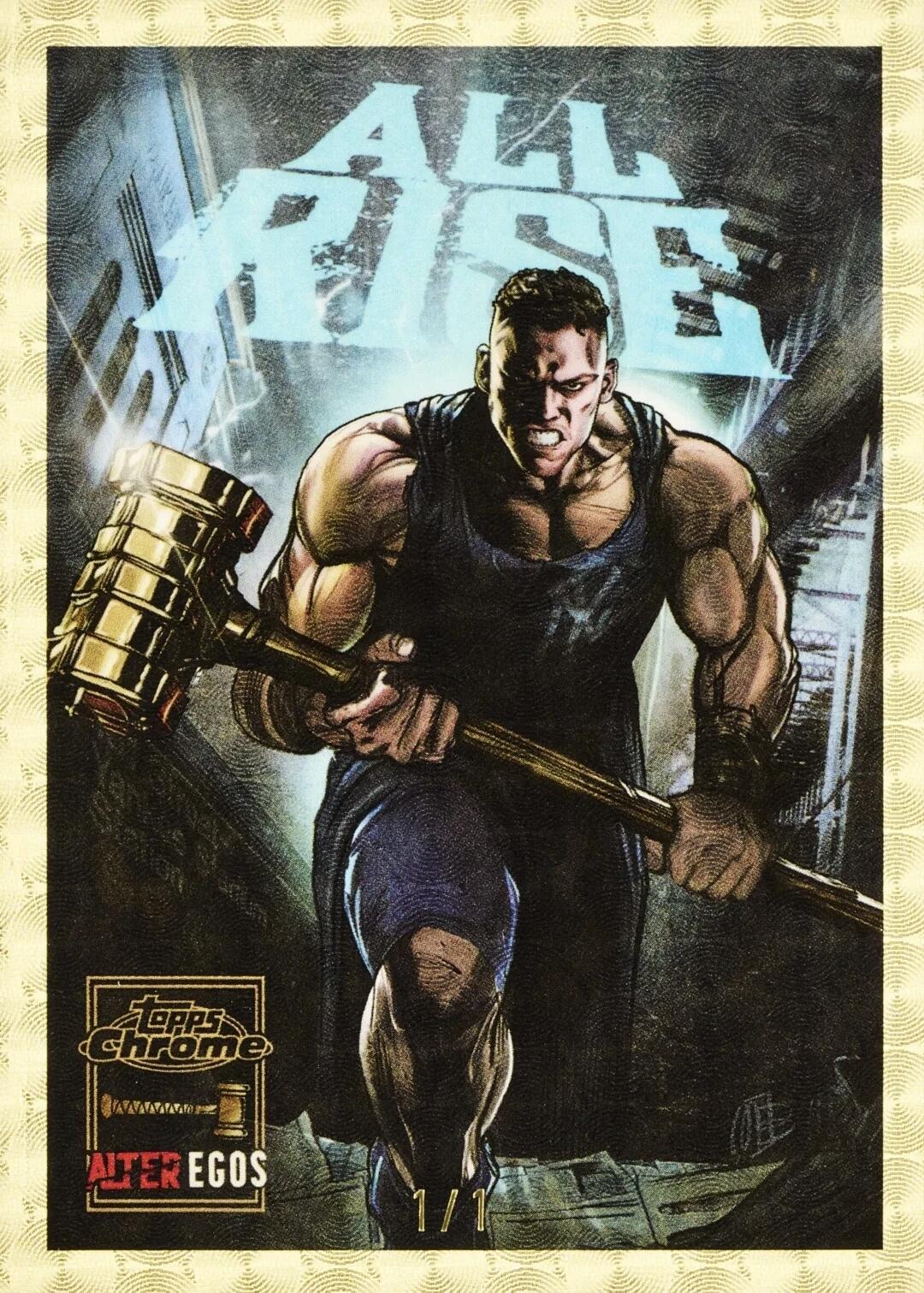 2025 Topps Chrome Update Alter Ego 超级英雄大谷翔平一编超级折射