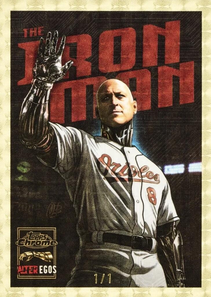 2025 Topps Chrome Update Alter Ego 超级英雄大谷翔平一编超级折射