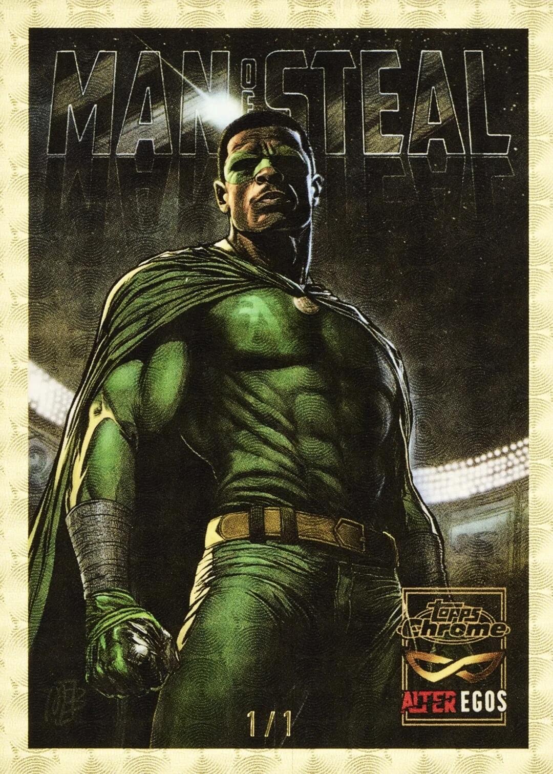 2025 Topps Chrome Update Alter Ego 超级英雄大谷翔平一编超级折射