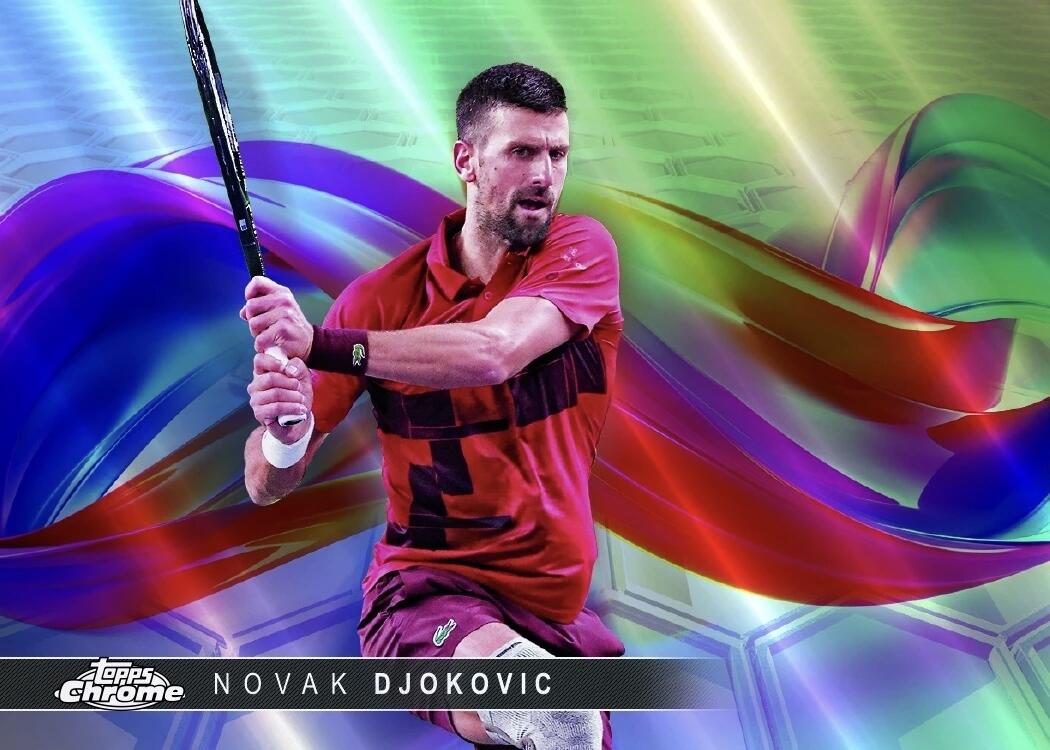 2025 Topps Chrome tennis网球系列重磅登场，网坛收藏盛宴燃情开启！