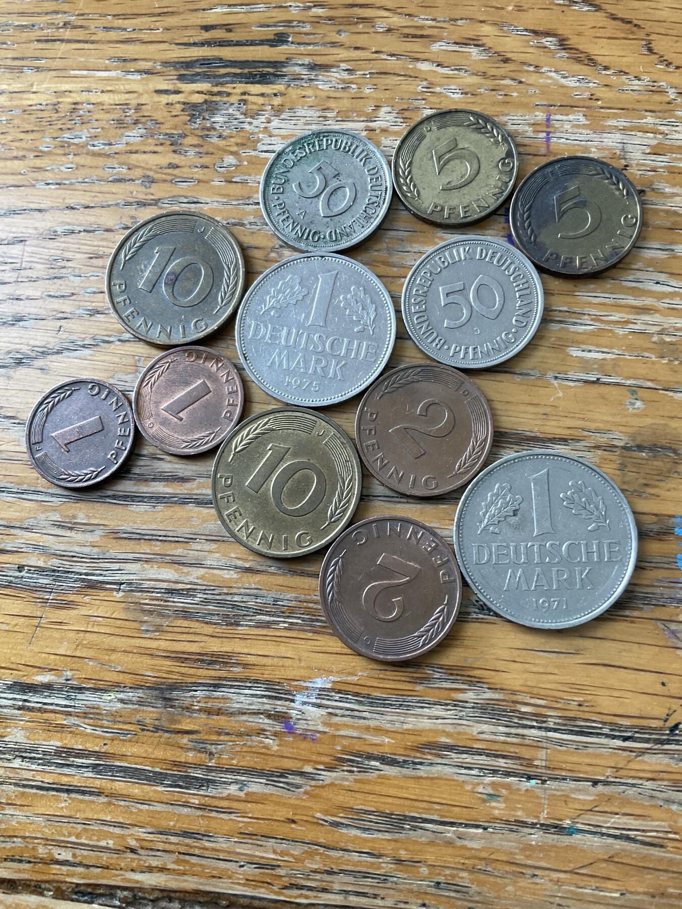 一些德国硬币
