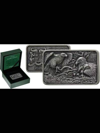 动物家族“鹰”—贝宁银币