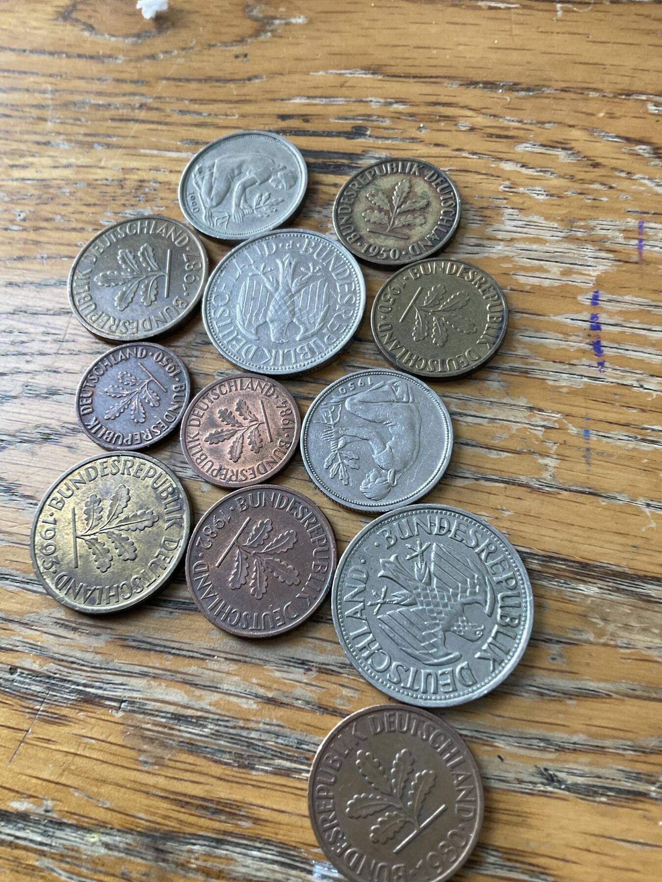 一些德国硬币