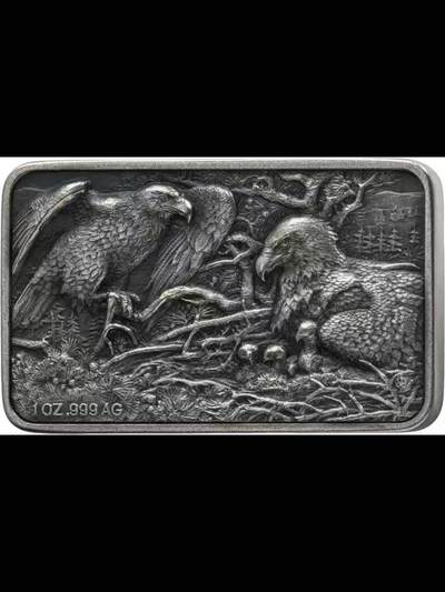 动物家族“鹰”—贝宁银币