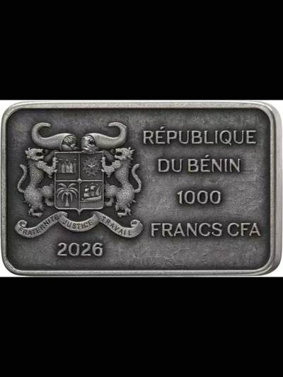 动物家族“鹰”—贝宁银币